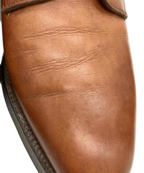 Crockett & Jones（クロケット＆ジョーンズ）Crockett & Jones (クロケット＆ジョーンズ) Paul Smith (ポールスミス) プレーントゥシューズ ブラウン サイズ:7Eの古着・服飾アイテム