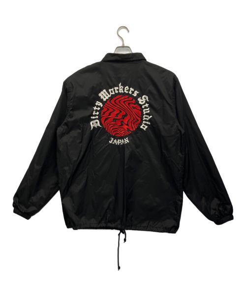 DWS（ディーダブリューエス）DWS (ディーダブリューエス) コーチジャケット ブラック サイズ:XLの古着・服飾アイテム