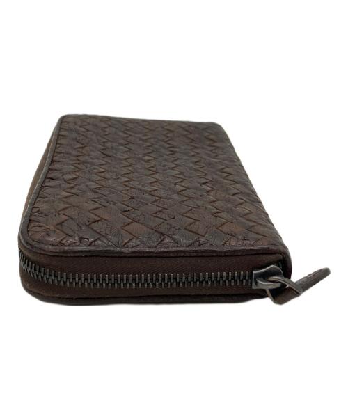 BOTTEGA VENETA（ボッテガベネタ）BOTTEGA VENETA (ボッテガベネタ) 長財布 ブラウンの古着・服飾アイテム