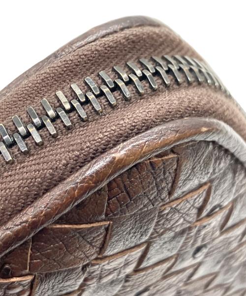 BOTTEGA VENETA（ボッテガベネタ）BOTTEGA VENETA (ボッテガベネタ) 長財布 ブラウンの古着・服飾アイテム