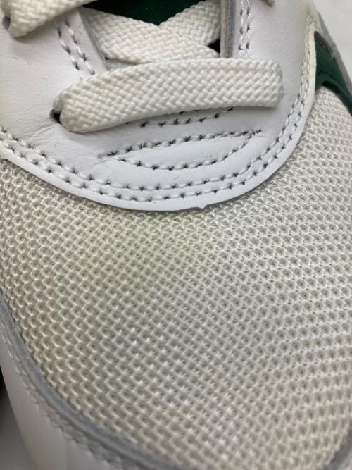 NEW BALANCE（ニューバランス）NEW BALANCE (ニューバランス) ローカットスニーカー ホワイト×グリーン サイズ:28の古着・服飾アイテム