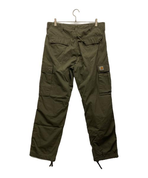 CarHartt（カーハート）CarHartt (カーハート) カーゴパンツ オリーブ サイズ:34×32の古着・服飾アイテム