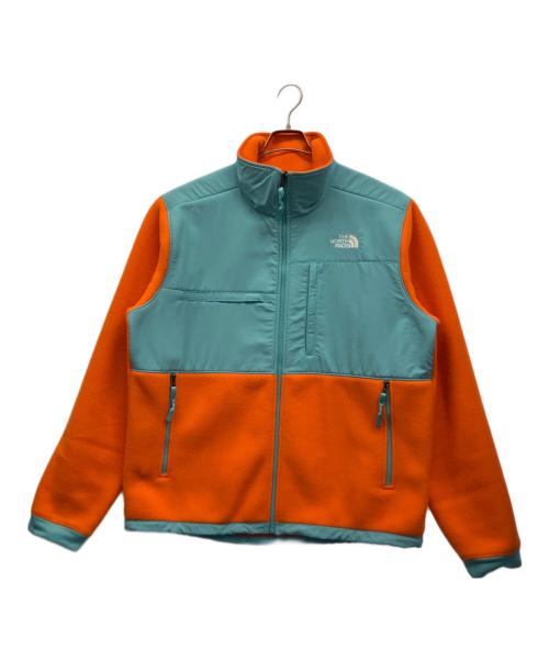 THE NORTH FACE（ザ ノース フェイス）THE NORTH FACE (ザ ノース フェイス) フリースジャケット スカイブルー×オレンジ サイズ:Lの古着・服飾アイテム