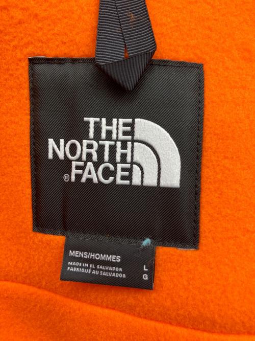 THE NORTH FACE（ザ ノース フェイス）THE NORTH FACE (ザ ノース フェイス) フリースジャケット スカイブルー×オレンジ サイズ:Lの古着・服飾アイテム