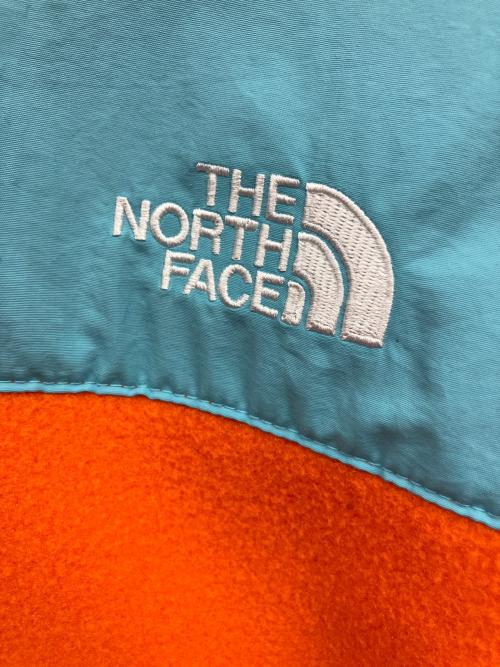 THE NORTH FACE（ザ ノース フェイス）THE NORTH FACE (ザ ノース フェイス) フリースジャケット スカイブルー×オレンジ サイズ:Lの古着・服飾アイテム