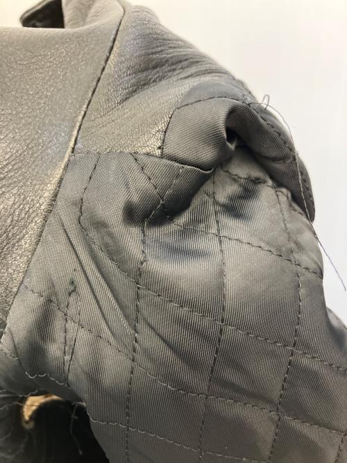 HARLEY-DAVIDSON（ハーレーダビッドソン）HARLEY-DAVIDSON (ハーレーダビッドソン) レザージャケット ブラック サイズ:40の古着・服飾アイテム