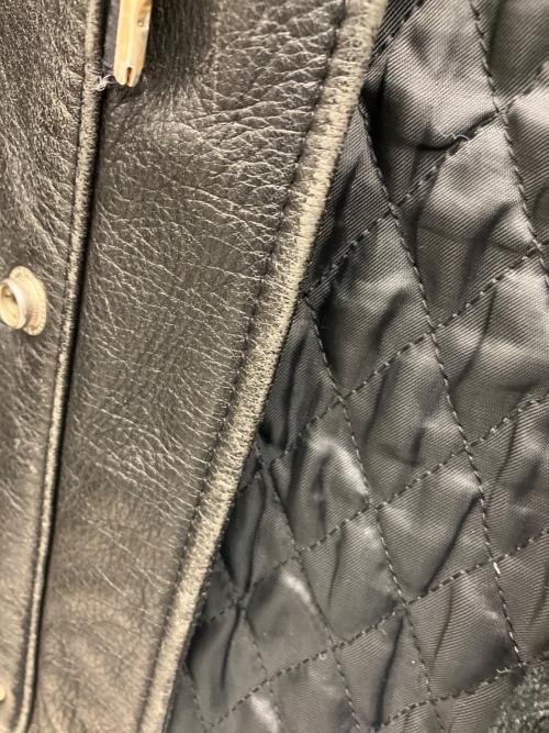 HARLEY-DAVIDSON（ハーレーダビッドソン）HARLEY-DAVIDSON (ハーレーダビッドソン) レザージャケット ブラック サイズ:40の古着・服飾アイテム