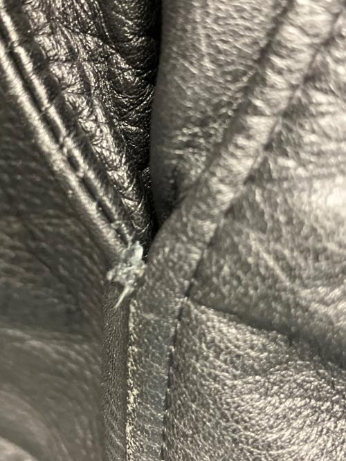 HARLEY-DAVIDSON（ハーレーダビッドソン）HARLEY-DAVIDSON (ハーレーダビッドソン) レザージャケット ブラック サイズ:40の古着・服飾アイテム