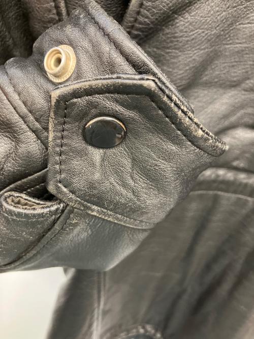 HARLEY-DAVIDSON（ハーレーダビッドソン）HARLEY-DAVIDSON (ハーレーダビッドソン) レザージャケット ブラック サイズ:40の古着・服飾アイテム