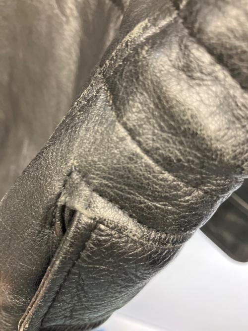 HARLEY-DAVIDSON（ハーレーダビッドソン）HARLEY-DAVIDSON (ハーレーダビッドソン) レザージャケット ブラック サイズ:40の古着・服飾アイテム