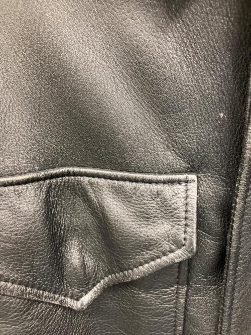 HARLEY-DAVIDSON（ハーレーダビッドソン）HARLEY-DAVIDSON (ハーレーダビッドソン) レザージャケット ブラック サイズ:40の古着・服飾アイテム