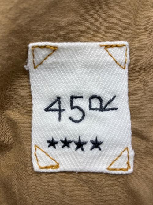 45R（フォーティファイブ・アール）45R (フォーティファイブ・アール) ショートパンツ ベージュ サイズ:4の古着・服飾アイテム