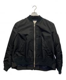 sacai（サカイ）の古着「MA-1ジャケット」｜ブラック