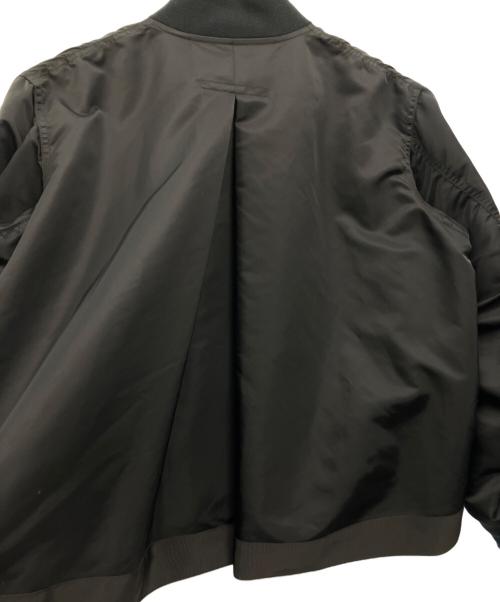 sacai（サカイ）sacai (サカイ) MA-1ジャケット ブラック サイズ:3の古着・服飾アイテム