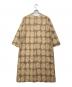 marimekko (マリメッコ) 長袖ワンピース ベージュ サイズ:40：10000円
