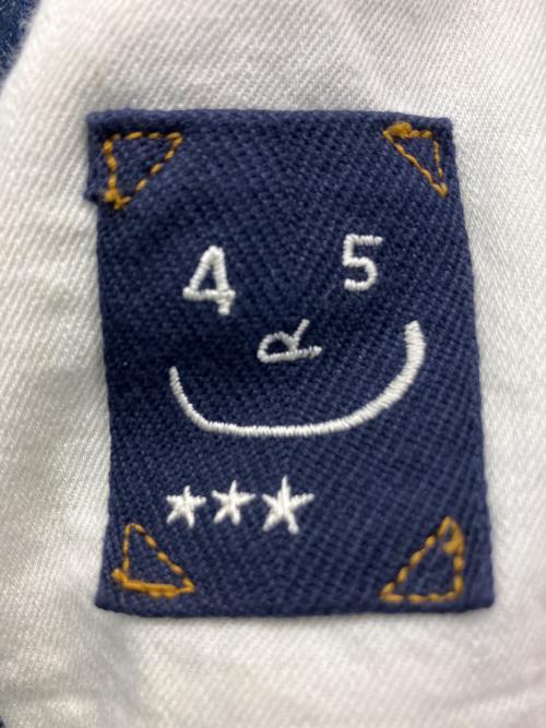 45R（フォーティファイブ・アール）45R (フォーティファイブ・アール) デニムショートパンツ インディゴ サイズ:3の古着・服飾アイテム