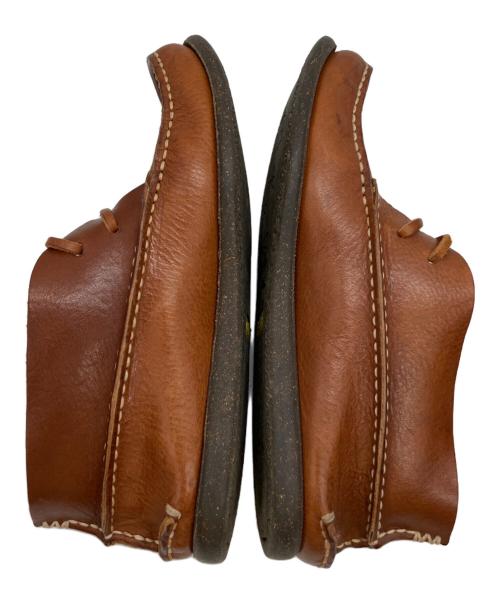 YUKETEN（ユケテン）YUKETEN (ユケテン) レザーシューズ ブラウン サイズ:M6Dの古着・服飾アイテム