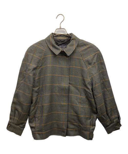 Burberry's（バーバリーズ）Burberry's (バーバリーズ) ジップブルゾン グレー サイズ:10の古着・服飾アイテム