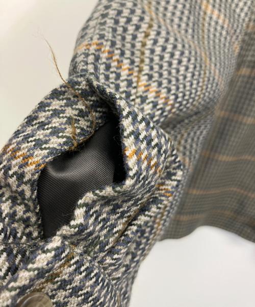 Burberry's（バーバリーズ）Burberry's (バーバリーズ) ジップブルゾン グレー サイズ:10の古着・服飾アイテム