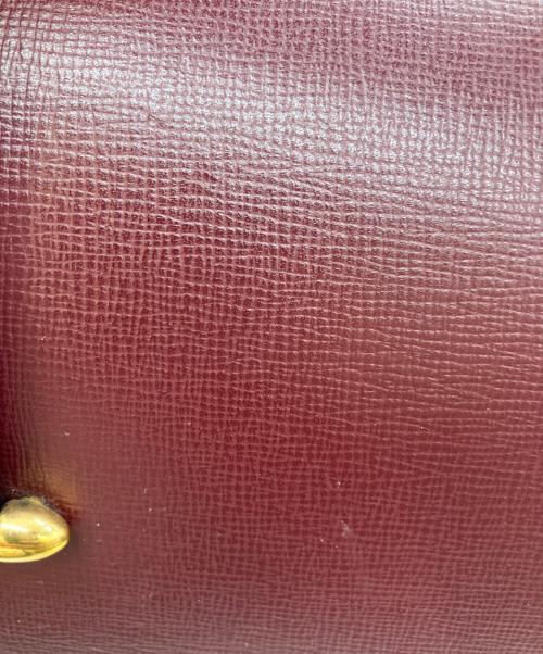 Cartier（カルティエ）Cartier (カルティエ) 2WAYバッグ ボルドーの古着・服飾アイテム