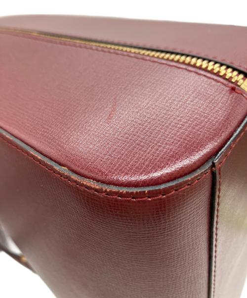 Cartier（カルティエ）Cartier (カルティエ) 2WAYバッグ ボルドーの古着・服飾アイテム