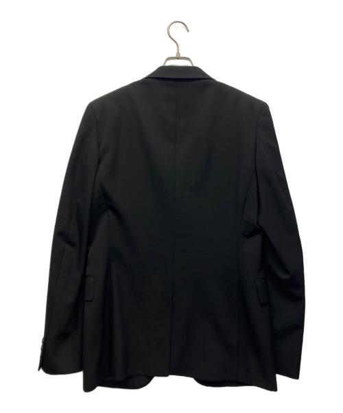 COMME des GARCONS HOMME PLUS（コムデギャルソンオムプリュス）COMME des GARCONS HOMME PLUS (コムデギャルソンオムプリュス) ウールテーラードジャケット ブラック サイズ:Sの古着・服飾アイテム