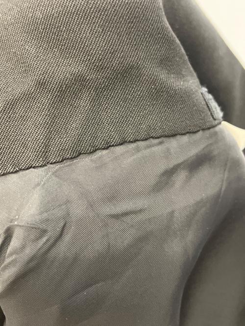 COMME des GARCONS HOMME PLUS（コムデギャルソンオムプリュス）COMME des GARCONS HOMME PLUS (コムデギャルソンオムプリュス) ウールテーラードジャケット ブラック サイズ:Sの古着・服飾アイテム