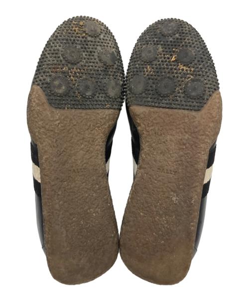 BALLY（バリー）BALLY (バリー) レザーゴルフローカットスニーカー ブラック サイズ: 35 1/2の古着・服飾アイテム