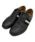 BALLY（バリー）の古着「レザーゴルフローカットスニーカー」｜ブラック