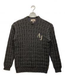 ARMANI JEANS（アルマーニジーンズ）の古着「厚手ニット」｜グレー