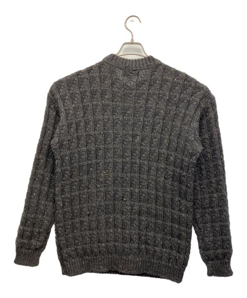 ARMANI JEANS（アルマーニジーンズ）ARMANI JEANS (アルマーニジーンズ) 厚手ニット グレー サイズ:-の古着・服飾アイテム