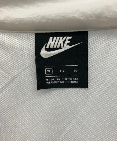 NIKE（ナイキ）NIKE (ナイキ) ナイロンジャケット ホワイト サイズ:XLの古着・服飾アイテム