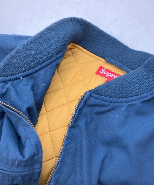 SUPREME（シュプリーム）Supreme (シュプリーム) RITA ACKERMANN マグショットクルージャケット ネイビー サイズ:Lの古着・服飾アイテム
