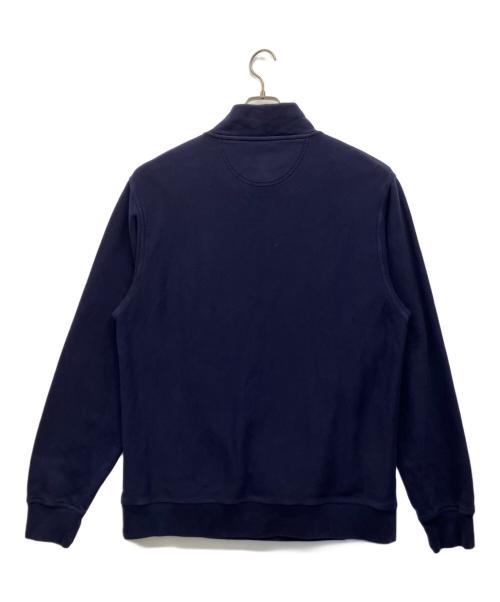 stussy（ステューシー）stussy (ステューシー) ハーフジップスウェット ネイビー サイズ:XLの古着・服飾アイテム