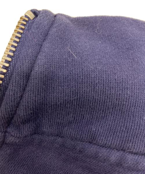 stussy（ステューシー）stussy (ステューシー) ハーフジップスウェット ネイビー サイズ:XLの古着・服飾アイテム