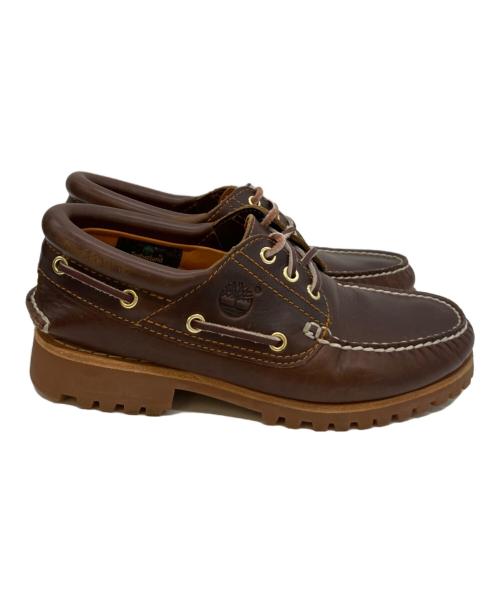 Timberland（ティンバーランド）Timberland (ティンバーランド) デッキシューズ ブラウン サイズ:24.5の古着・服飾アイテム
