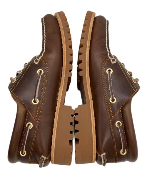 Timberland（ティンバーランド）Timberland (ティンバーランド) デッキシューズ ブラウン サイズ:24.5の古着・服飾アイテム