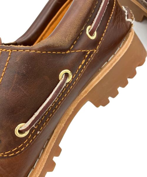 Timberland（ティンバーランド）Timberland (ティンバーランド) デッキシューズ ブラウン サイズ:24.5の古着・服飾アイテム