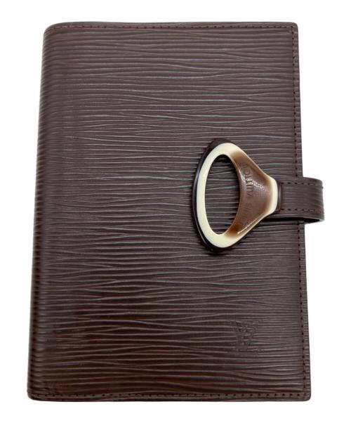 LOUIS VUITTON（ルイ ヴィトン）LOUIS VUITTON (ルイ ヴィトン) 手帳カバー ブラウンの古着・服飾アイテム