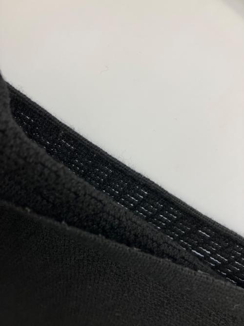 ISSEY MIYAKE（イッセイミヤケ）ISSEY MIYAKE (イッセイミヤケ) カッティングメッシュドルマンニットプルオーバー トップス ブラック サイズ:2の古着・服飾アイテム