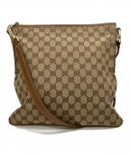 GUCCIグッチ）の古着「ショルダーバッグ」｜ベージュ