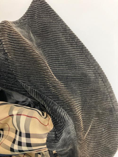 BURBERRY LONDON（バーバリーロンドン）BURBERRY LONDON (バーバリーロンドン) コーデュロイジャケット ブラック サイズ:Mの古着・服飾アイテム