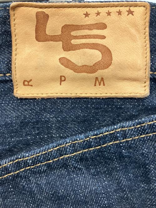 45rpm（45アールピーエム）45rpm (45アールピーエム) デニムパンツ インディゴ サイズ:5の古着・服飾アイテム