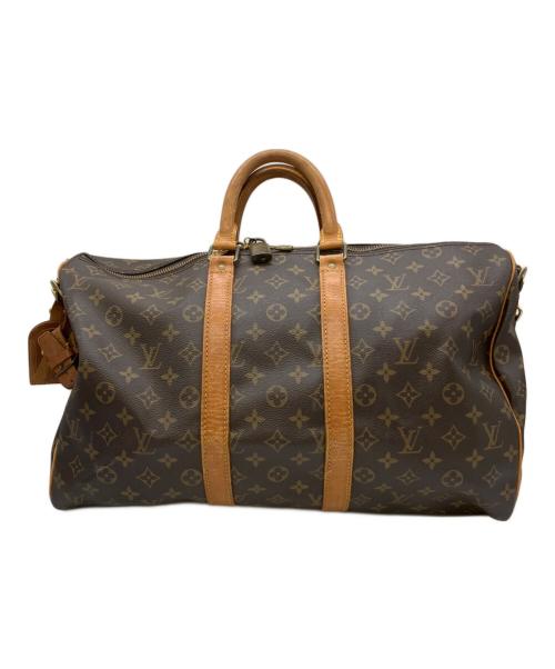 LOUIS VUITTON（ルイ ヴィトン）LOUIS VUITTON (ルイ ヴィトン) トラベルバッグ ブラウンの古着・服飾アイテム