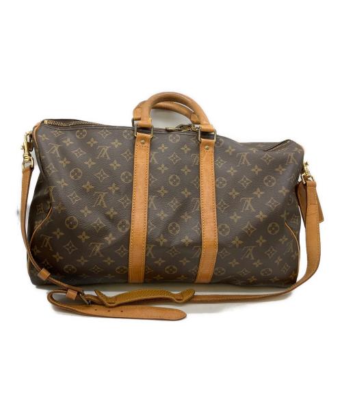 LOUIS VUITTON（ルイ ヴィトン）LOUIS VUITTON (ルイ ヴィトン) トラベルバッグ ブラウンの古着・服飾アイテム