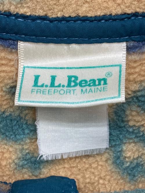L.L.Bean（エルエルビーン）L.L.Bean (エルエルビーン) フリースジャケット ブラウン×イエロー サイズ:‐の古着・服飾アイテム