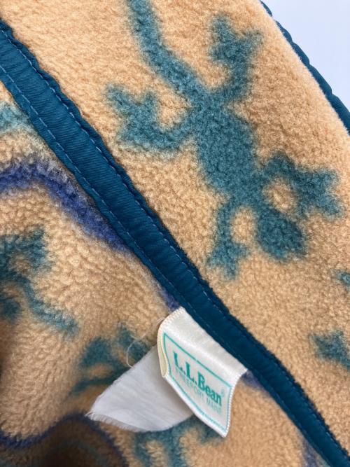 L.L.Bean（エルエルビーン）L.L.Bean (エルエルビーン) フリースジャケット ブラウン×イエロー サイズ:‐の古着・服飾アイテム