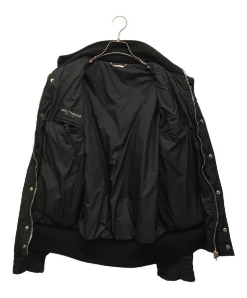 DOLCE & GABBANA（ドルチェ＆ガッバーナ）DOLCE & GABBANA (ドルチェ＆ガッバーナ) 10 corso como COMME des GARCONS (ディエチコルソコモ・コムデギャルソン) ナイロンジャケット ブラック サイズ:48の古着・服飾アイテム
