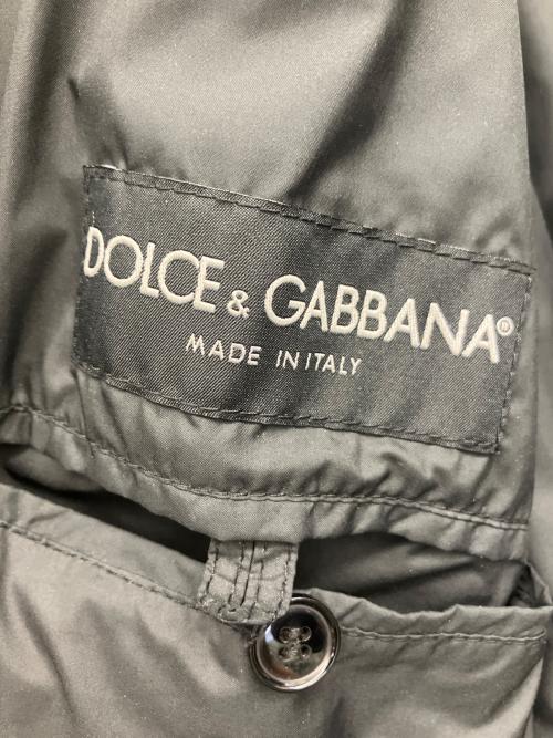 DOLCE & GABBANA（ドルチェ＆ガッバーナ）DOLCE & GABBANA (ドルチェ＆ガッバーナ) 10 corso como COMME des GARCONS (ディエチコルソコモ・コムデギャルソン) ナイロンジャケット ブラック サイズ:48の古着・服飾アイテム