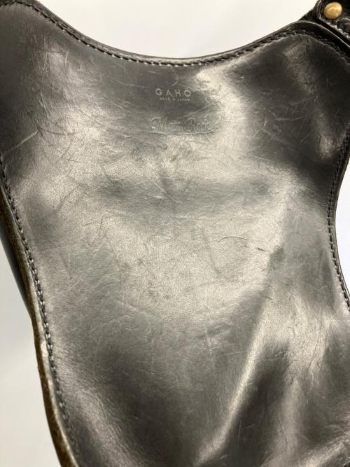 GAHO（GAHO）GAHO (GAHO) MOTOR ROCK (モーター ロック) ショルダーバッグ ブラックの古着・服飾アイテム